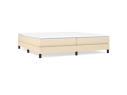 Box Spring Bed Frame, Box Spring Bed Frames Vidaxl Creme Tecido (200 X 200 Cm)