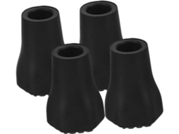 Villcase Conjunto De 4-ponteiras Reposição Para Bastões Caminhada Acessórios Trekking E Protetores Pés