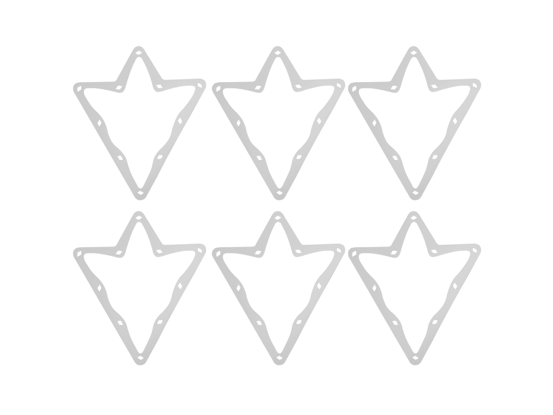 6pcs Prancha Mágica Rack Bilhar 10 bola | S/MARCA
