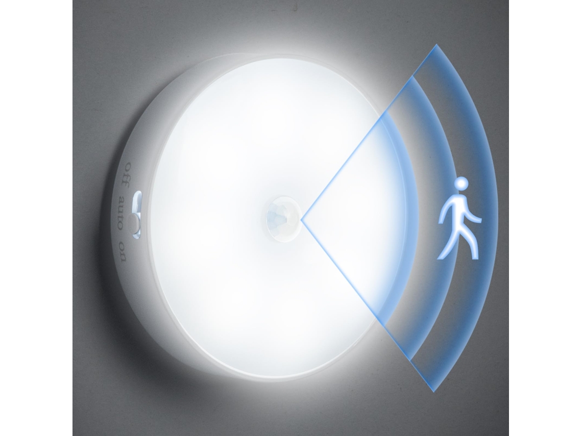 Luz Noturna com Detector de Movimento BRILVIBERA (2 Peças)