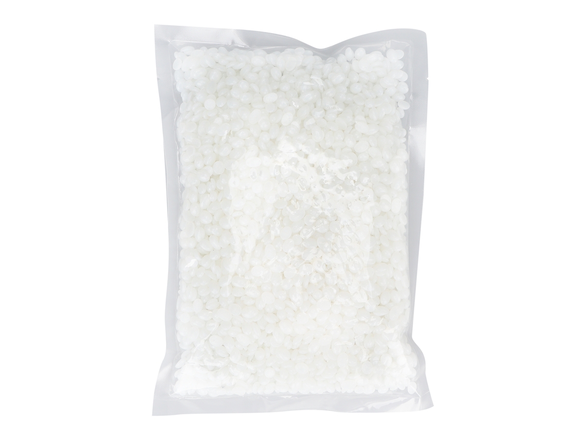 Cera Depilatória Dura White Pearl 2026, 500g (17,6oz), para remoção de pelos nos braços e pernas em casa ou no salão de beleza.