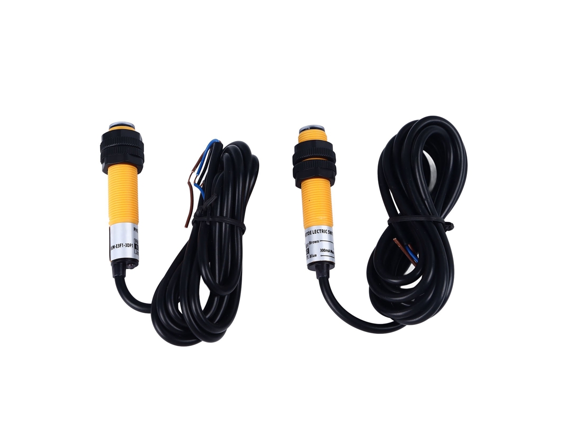 unidades de sensor fotoelétrico M12 PNP CC normalmente aberto com indicador LED S/MARK