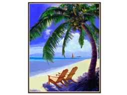 Quadro De Pintura De Diamantes Para Decoração De Ambiente E Arte Manual