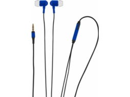 Auriculares com Fio CLIPSONIC Tes161B (In Ear - Microfone - Azul)