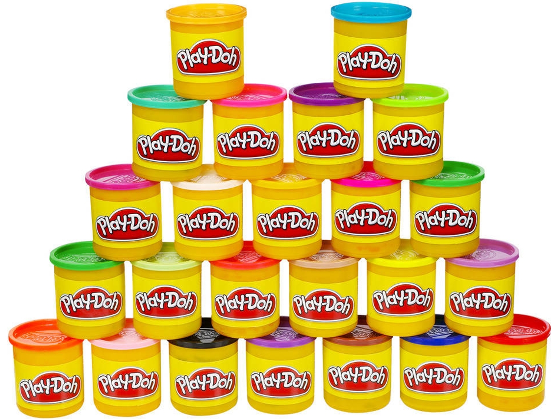 Plasticina PLAYDOH Pack de 24 potes (Idade Mínima 2 anos) Worten.pt