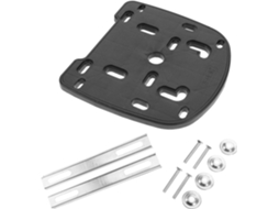 Suporte Para Bagageiro Traseiro De Motocicleta Em Liga De Alumínio, Com Base.