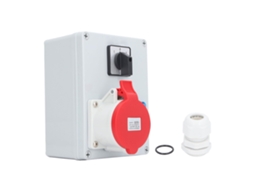 Laxiscreed Caixa De Distribuição De Energia Ip44 Com Interruptor Principal À Prova D'água