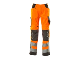 Calças Grandes Com Bolsos Para Joelheiras Safe Supreme 15579 Laranja 64 / 32 MASCOT