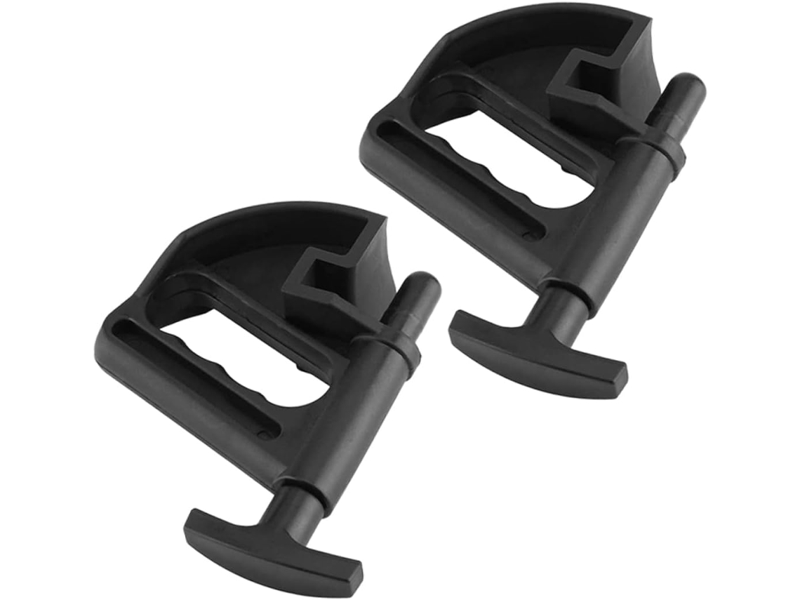 Conjunto De 2 Grampos Para Pneus De Carro, Estrutura Leve E Resistente Em Plástico.