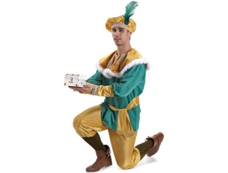 Fato de Homem DISFRAZZES Rei Melchior Adulto (Tam: Tamanho Único)