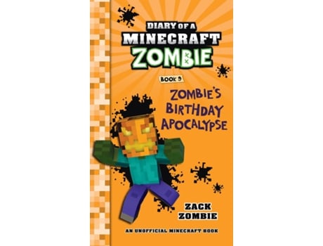 Livro Diary of a Minecraft Zombie Book 9 Zombies Birthday Apocalypse de Zack Zombie (Inglês)