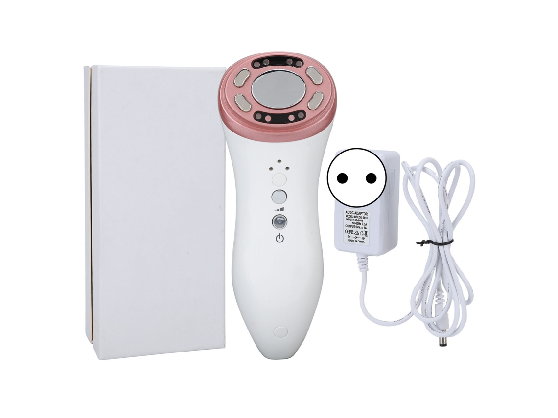 Mini Máquina De Rejuvenecimento Facial Hifu Para Beleza Da Pele 100-240v Plug Eu