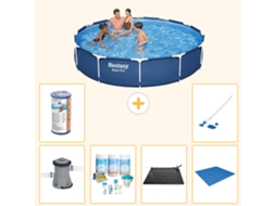 Bestway Piscina Bestway Steel Pro Redonda - 366x76 Cm - 7-peças S22102