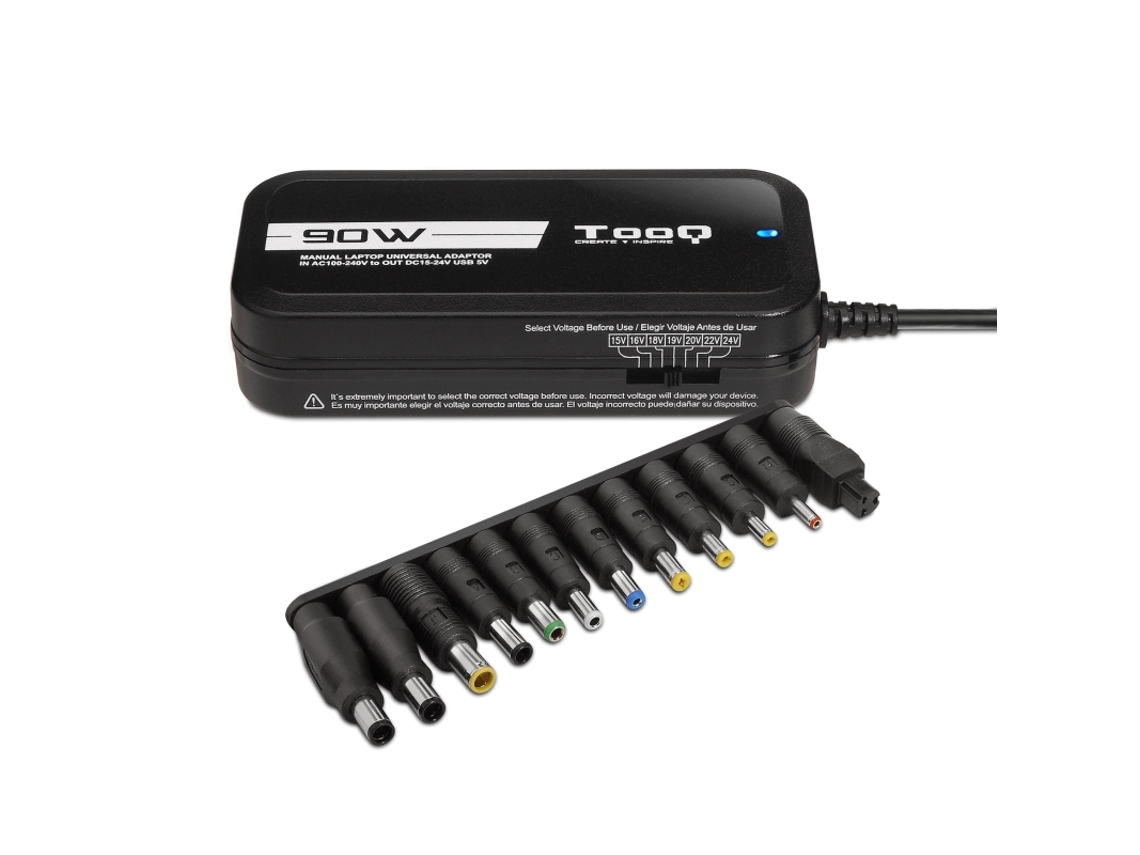 Carregador TOOQ Automático Universal (90W - 24V)