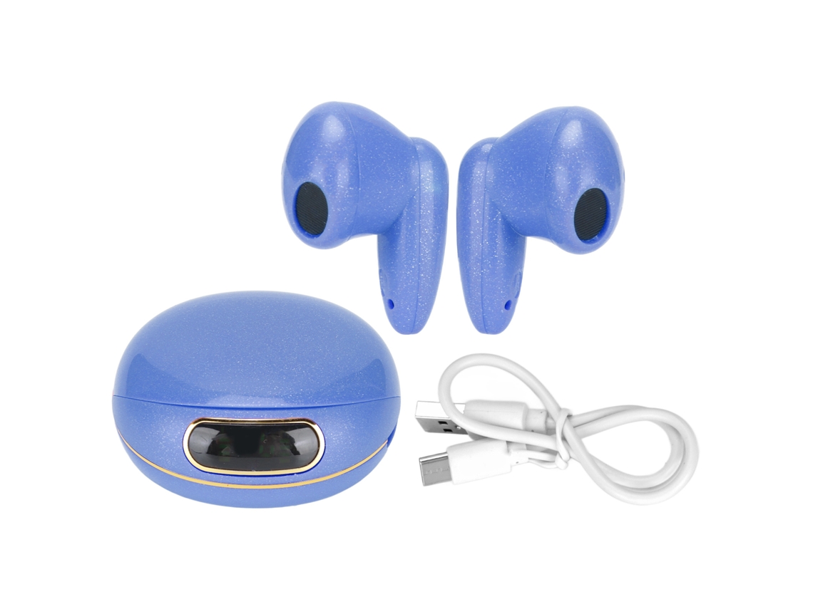 Fones Bluetooth LAXISCREED Cancelamento de Ruído Azul