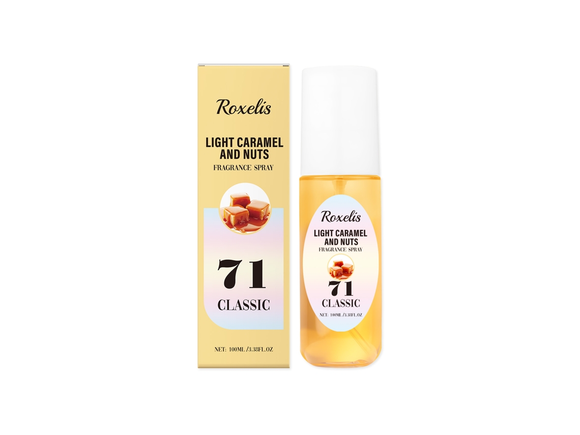 Perfume Corporal Caramelo Fragrância Leve