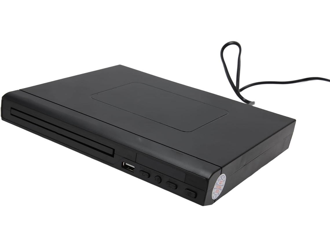 Ampla Compatibilidade, Imagem Hd, Leitor De Mini Dvd Hd Com Ajuste De Velocidade E Interface Usb.