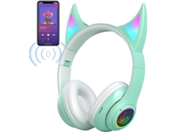 Fone De Ouvido Gamer Com Design Circumaural E Luzes Coloridas Pulsantes