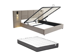 Cama Com Cofre Sareto