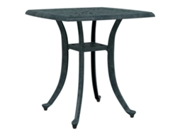 Maison Exclusive - Mesa De Jardim 53x53x53 Cm Alumínio Fundido Verde