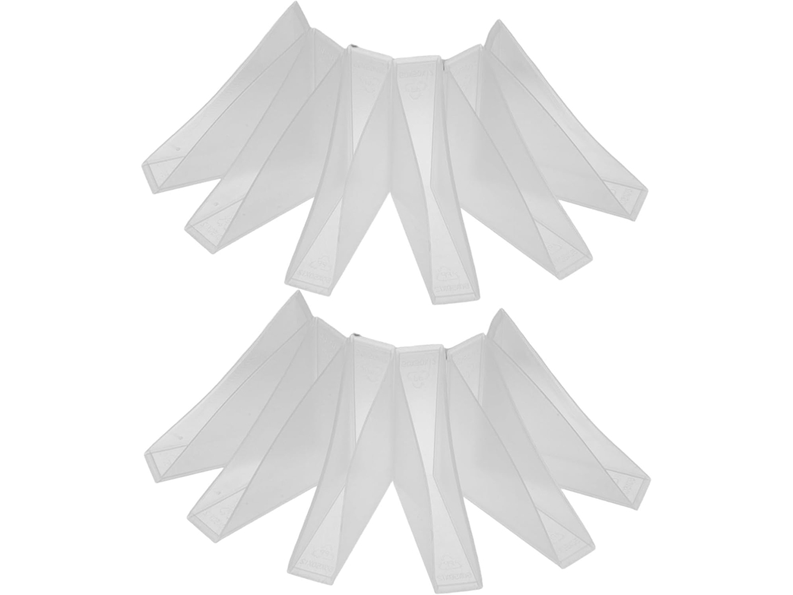 Homoyoyo Conjunto De 100-protetores Canto Triangulares Plástico Para Móveis, Mesas, Molduras, Quadros E Espelhos