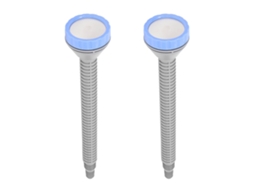 Peças Bico De Mangueira De Rega Aço Inox Vário Jato Jardim Irrigação Cinza Azul