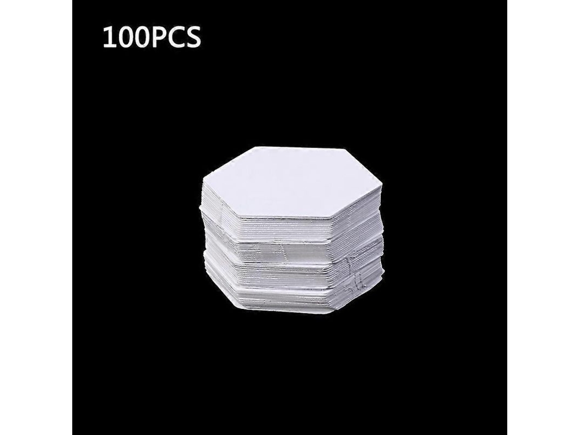 2026 plantillas de Hexágono de Papel para Patchwork Y Costura 100 Piezas 6 Tamaños Herramienta para Manualidades S202412306487
