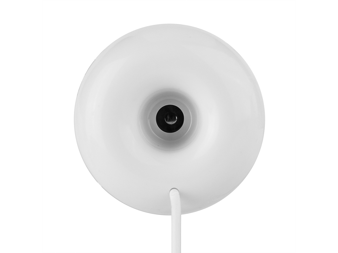 Mali umidificador de Spray por Atomização Usb Portátil Mini em Forma de Rosquinha para Lar Escritório Carro Branco