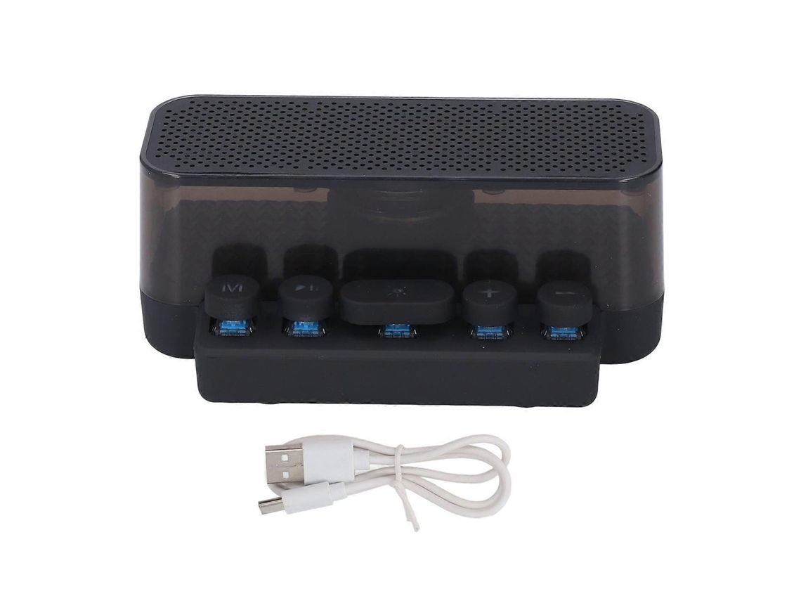 Teclado Colorido Bt Alto Falante 1200mah Som Estéreo Alto Falante Subwoofer Enfeite De Mesa Luz Noturna Alto Falante Yunzii