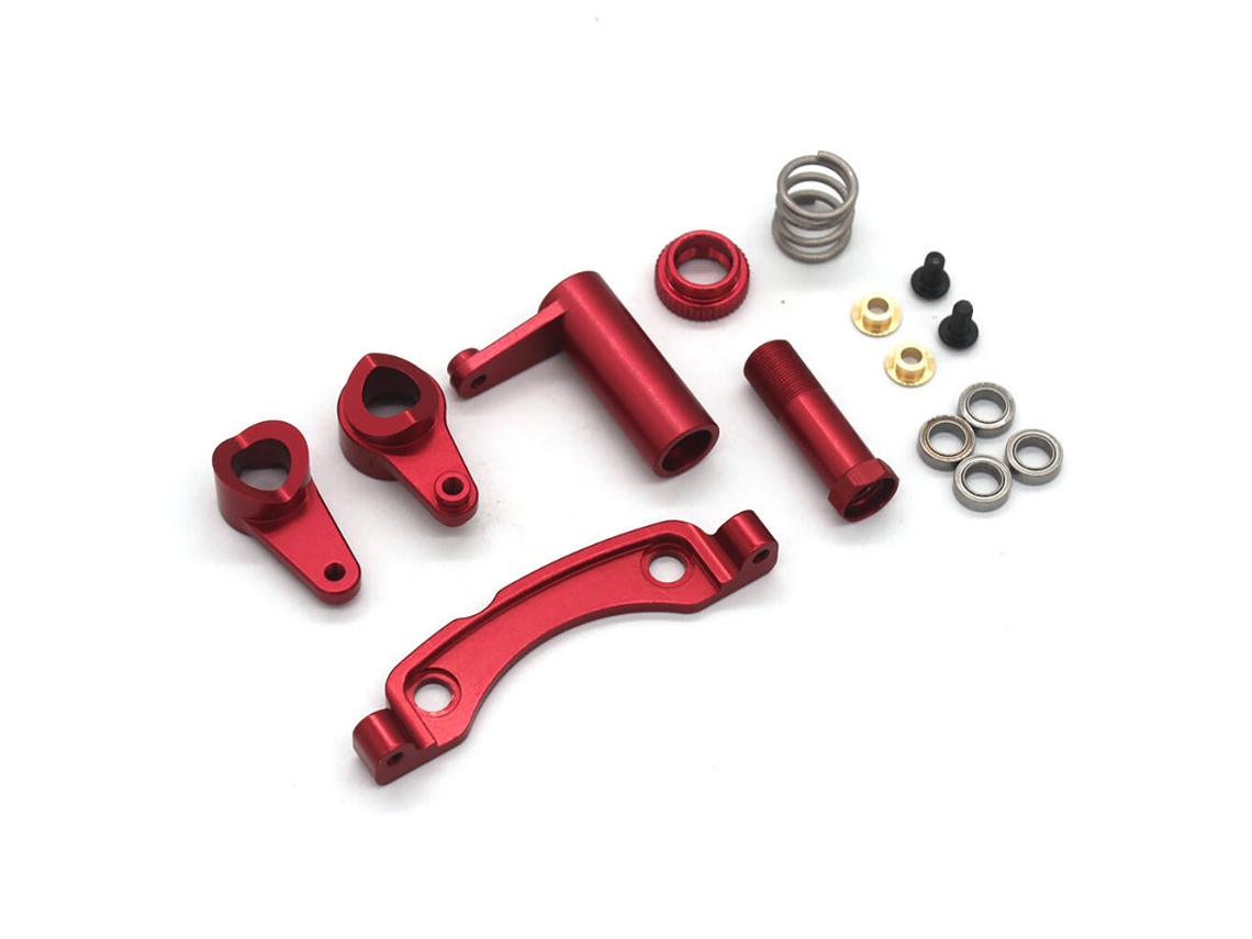 Conjunto de Componentes de Direção Cinzento para Carro Telecomandado Zd Racing Dbx 10 Modelo 1/10 MDUG