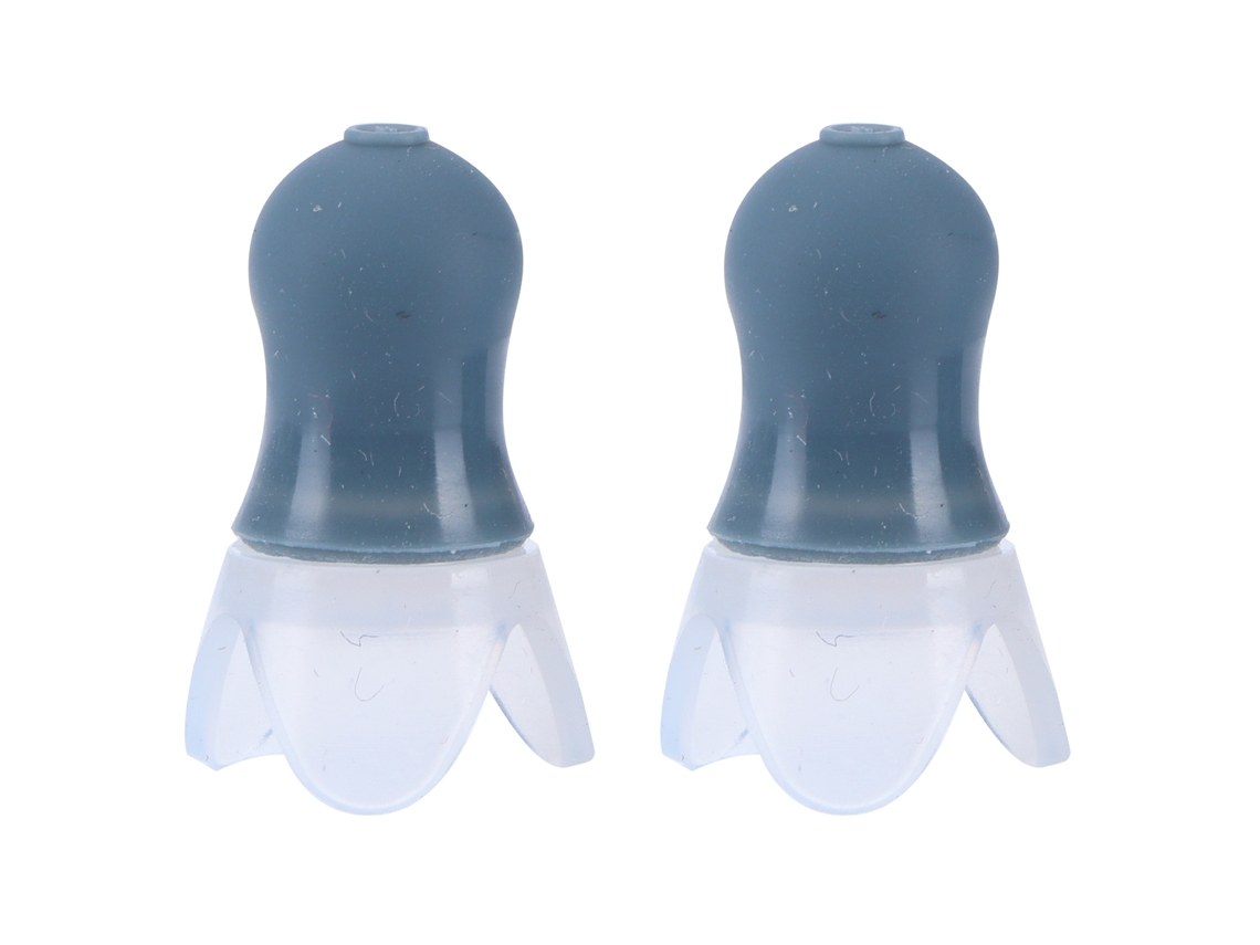 Plugues de orelha silicone impermeável Primerox para natação com garrafa selada preta