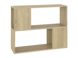 Móvel para TV em compensado Cor Carvalho Sonoma MAISON EXCLUSIVE (80x24x63 cm)