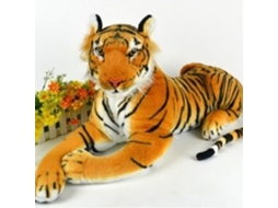 Mali brinquedo de Pelúcia Tigre Realista 30cm Travesseiro Macio Presente Aniversário Menina