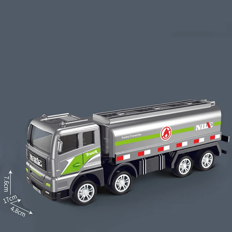 Brinquedo De Carro De Simulação De Engenharia Em Liga Metálica Na Escala 1:60