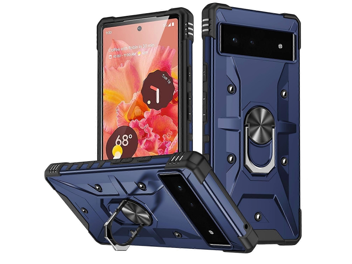 Capa Para Celular Com Suporte De Anel Para Google Pixel 6a