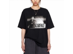 Rockinstone Scarface Movie Whtfire Black Adult T-shirt Size:xxxl