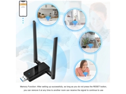 Repetidor Inalámbrico Wifi 300mbps 2.4g Amplificador De Sinais Para Interior Residencial