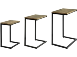 Mesa Auxiliar SOBUY (Cinzento - 46x61x30 cm)
