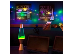 Luzes de Fio Led RGB 33ft com Controle BT S/MARCA