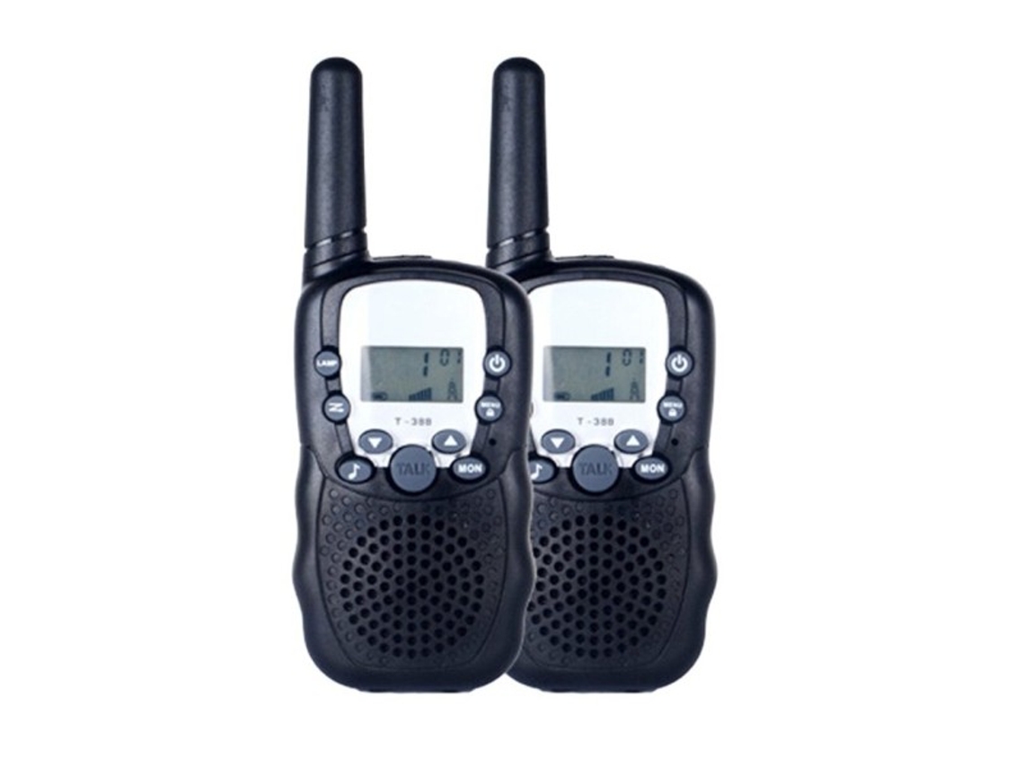 Rádio Portátil Uhf T388 para Crianças com Lanterna Led AQUAFORGE