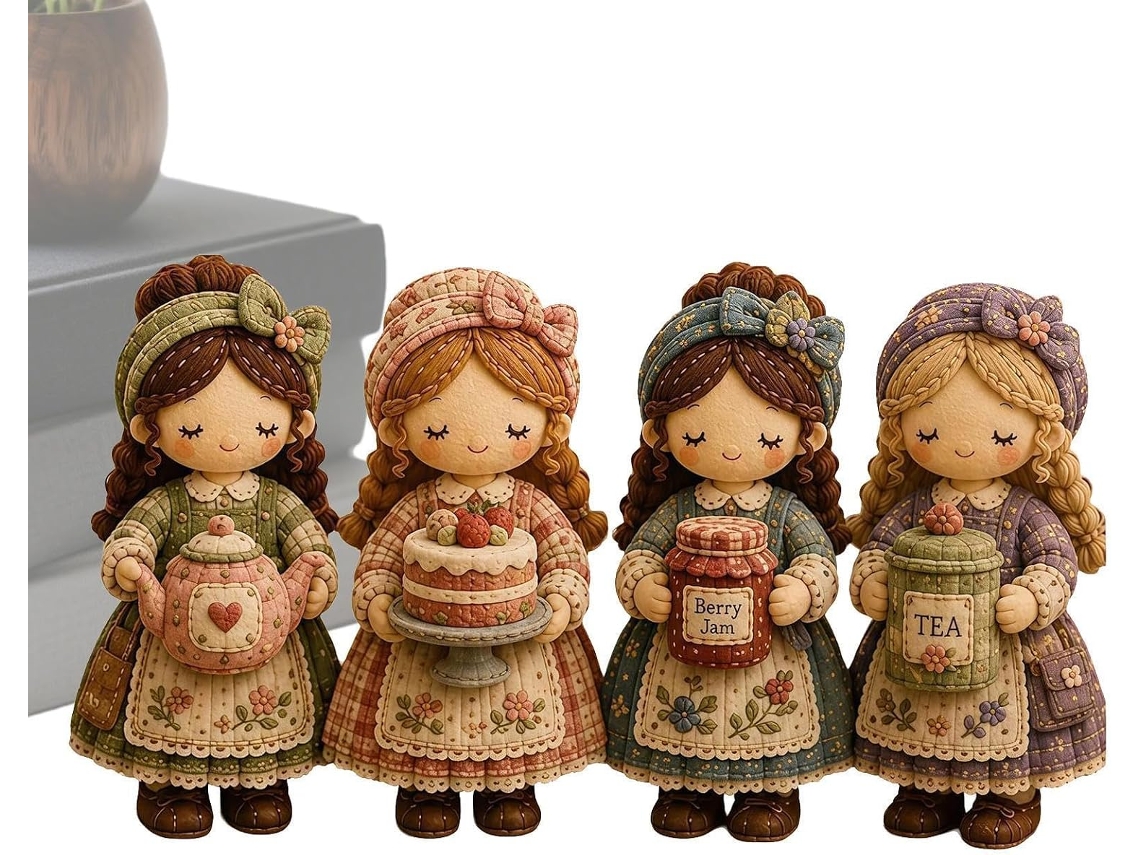 Kit De Decoração De Quarto Acolchoado Feito À Mão