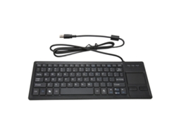 Teclado Com Touchpad Wired Ultra Fino Compacto
