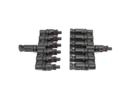 Laxiscreed Conectores Six-in-one Para Painéis Solares, Compatíveis Macho E Fêmea