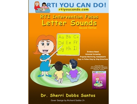 Livro RTI Intervention Focus: Letter Sounds Dr. Sherri Dobbs Santos (Inglês)