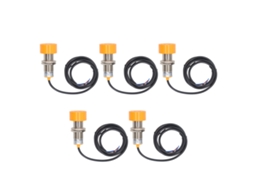 Veloriskku-5 Peças De Sensor Indutivo De Proximidade Ip65 2 Fios Normalmente Aberto 10-30vdc