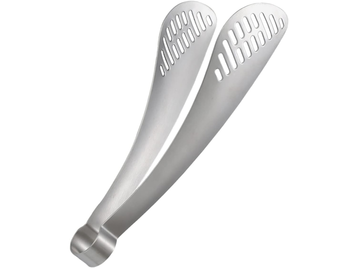 Pinça Mikikit Em Aço Inoxidável Para Churrasco E Cozinha, Resistente Ao Calor E Prática Para Grelhar Bifes