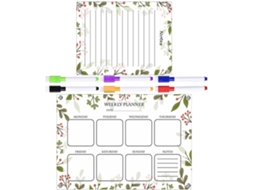 Tableau Magnétique Acrylique Effaçable À Sec Beaucoup D'espace Pour Notes, Utilisable Plusieurs Fois