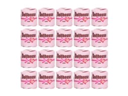 Mali 20pcs Toalhas de Papel Miniatura 1:12 Realistas Acessórios para Casinha de Bonecas Rosa