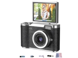 Mini Câmera Portátil com Tela Articulada Câmera de Vídeo Hd para Estudantes, Crianças, Adolescentes e Viagens. ELECTVAULT1