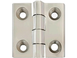 Dobradiças De Aço Inoxidável 304 Polidas, Peça Única, Para Porta De Armário 40x 40cm, Com Suporte De Joelho E Dobradiça